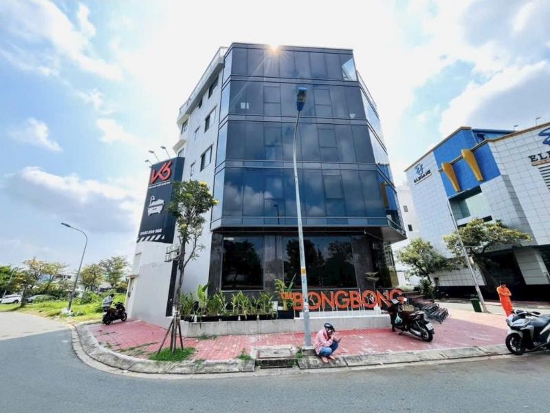 Bán tòa nhà mặt tiền đường số 11 KDC Kim Sơn, diện tích: 7,7x19m hầm 5 tầng