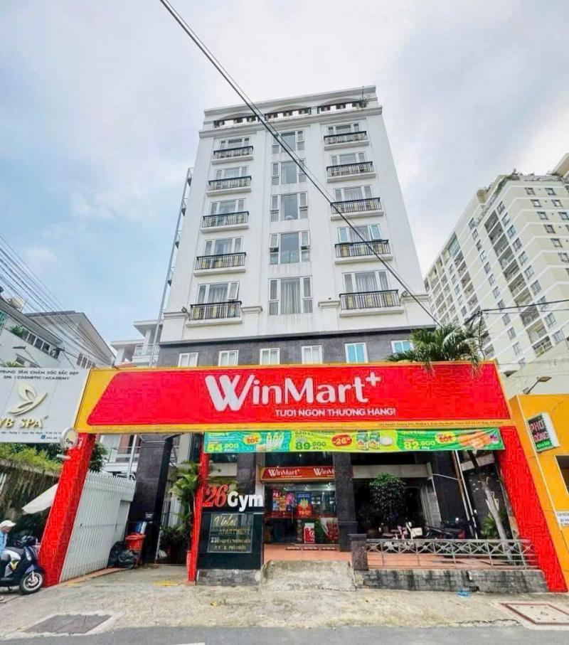 Bán tòa nhà MT đường Nguyễn Thượng Hiền, Diện tích: 12,4x23m hầm lửng 7 lầu