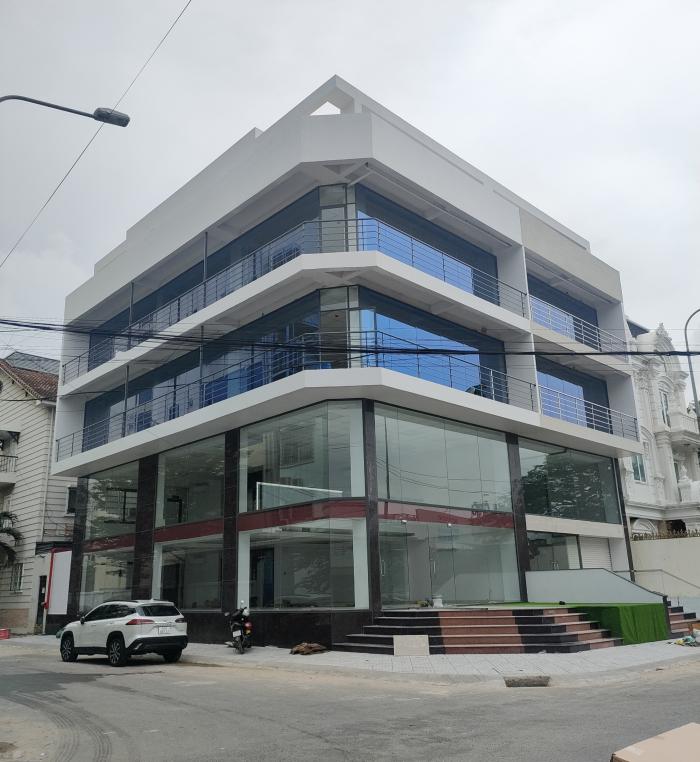 Cho thuê toà nhà mới 2 mặt tiền đường khu trần não quận 2