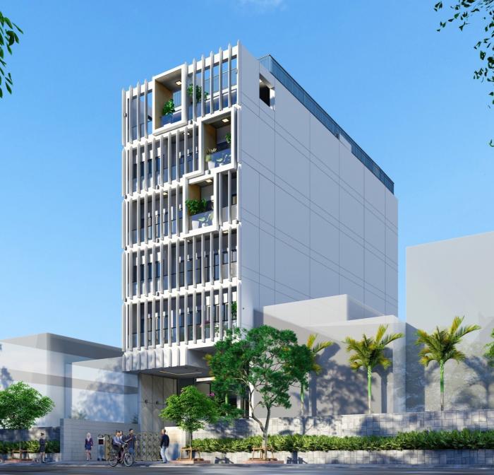 Cho thuê toà nhà mặt tiền đường nguyễn văn đậu quận bình thạnh