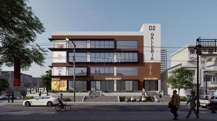 Toà nhà 2 mặt tiền đường Lê Thước phường Thảo Điền quận 2