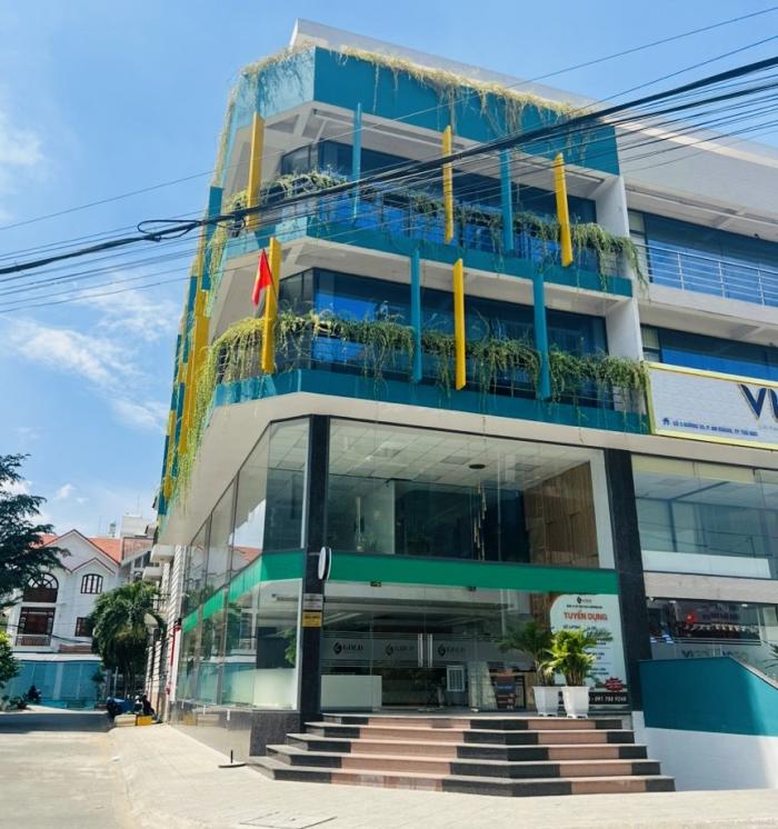 Cho thuê toà nhà 2 mặt tiền khu Trần Não