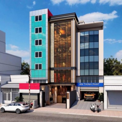 Bán tòa nhà mặt tiền 212 Lê Quang Định DT: 6x42m (NH 7m) trệt lửng 5 lầu ST