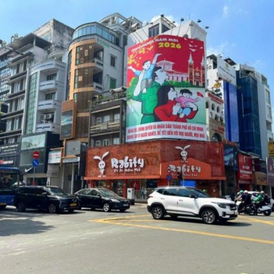 Bán tòa nhà MT đường Hai Bà Trưng, DT: 7,1x27m (nở hậu 14,3m) hầm trệt 5 lầu ST