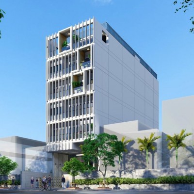 Cho thuê toà nhà mặt tiền đường nguyễn văn đậu quận bình thạnh