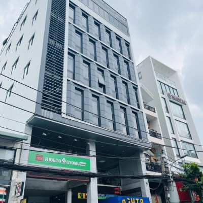 Cho thuê toà nhà mặt tiền đường Hậu Giang, cho thuê toà nhà khu Sân Bay