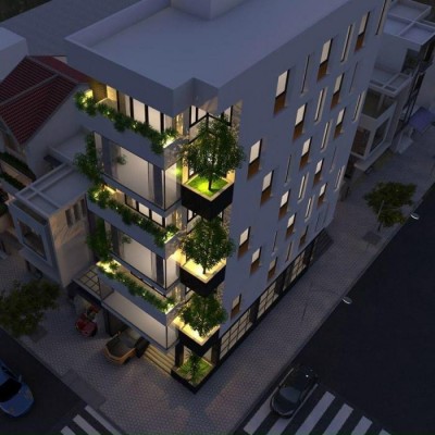 Cho thuê toà nhà 3 mặt tiền đường Cộng Hoà