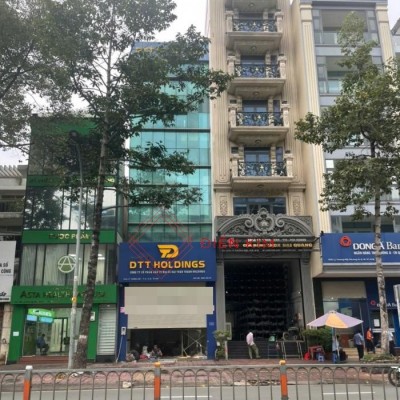 Cho thuê tòa nhà 2 mặt tiền trước sau đường Lý Thường Kiệt