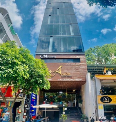 Cho thuê toà nhà quận 1, toà nhà mặt tiền đường Lê Thị Riêng