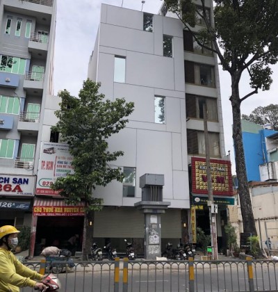 Cho thuê toà nhà mặt tiền đường lê hồng phong quận 10