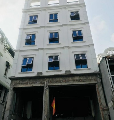 Cho thuê toà nhà 2 mặt tiền đường Trần Quý Khoách, cho thuê toà nhà quận 1