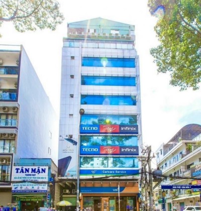 Cho thuê toà nhà mặt tiền đường Nguyễn Trí Thanh, cho thuê toà nhà quận 5