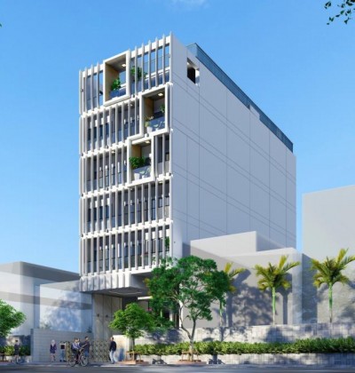 Cho thuê toà nhà mặt tiền đường nguyễn văn đậu quận bình thạnh