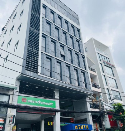 Cho thuê toà nhà mặt tiền đường Hậu Giang, cho thuê toà nhà khu Sân Bay