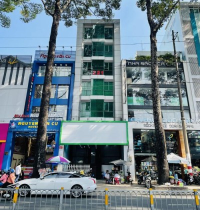 Cho thuê toà nhà mặt tiền đường Nguyễn Thị Minh Khai