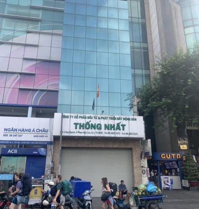 Cho thuê nhà mặt tiền đường Cống Quỳnh