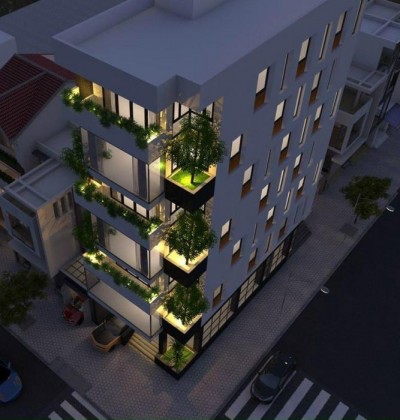 Cho thuê toà nhà 3 mặt tiền đường Cộng Hoà