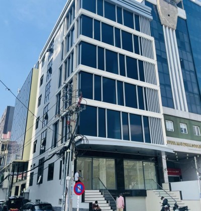 Cho thuê tòa 679 Điện Biên Phủ, toà nhà 2 mặt tiền