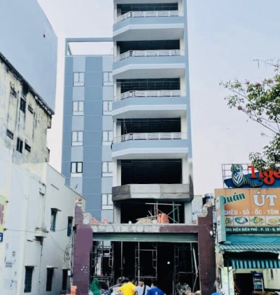 Cho thuê toà nhà 2 mặt tiền 299 Điện Biên Phủ