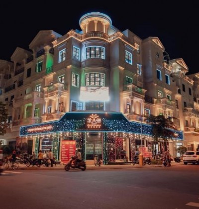 Cho thuê tòa nhà góc 2 mặt tiền đường khu Cityland Park Hills