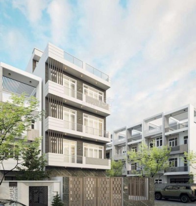 Cho thuê tòa nhà góc 2 mặt tiền đường Phạm Văn Chiêu